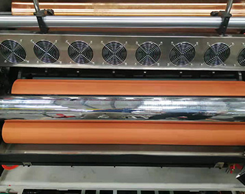 Système de soufflage anti-encre émulsionné de type ventilateur de la machine de décoration métalliqu